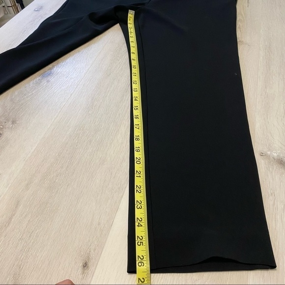 St John Caviar Emma Ankle Straight Leg Trouser Black, Size 10 - Picture 8 of 10